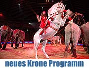 Winterspielzeit des Circus Krone - das zweite Programm 2008 vom 1.-29.02.2008 (Foto: Nathalie Tandler)